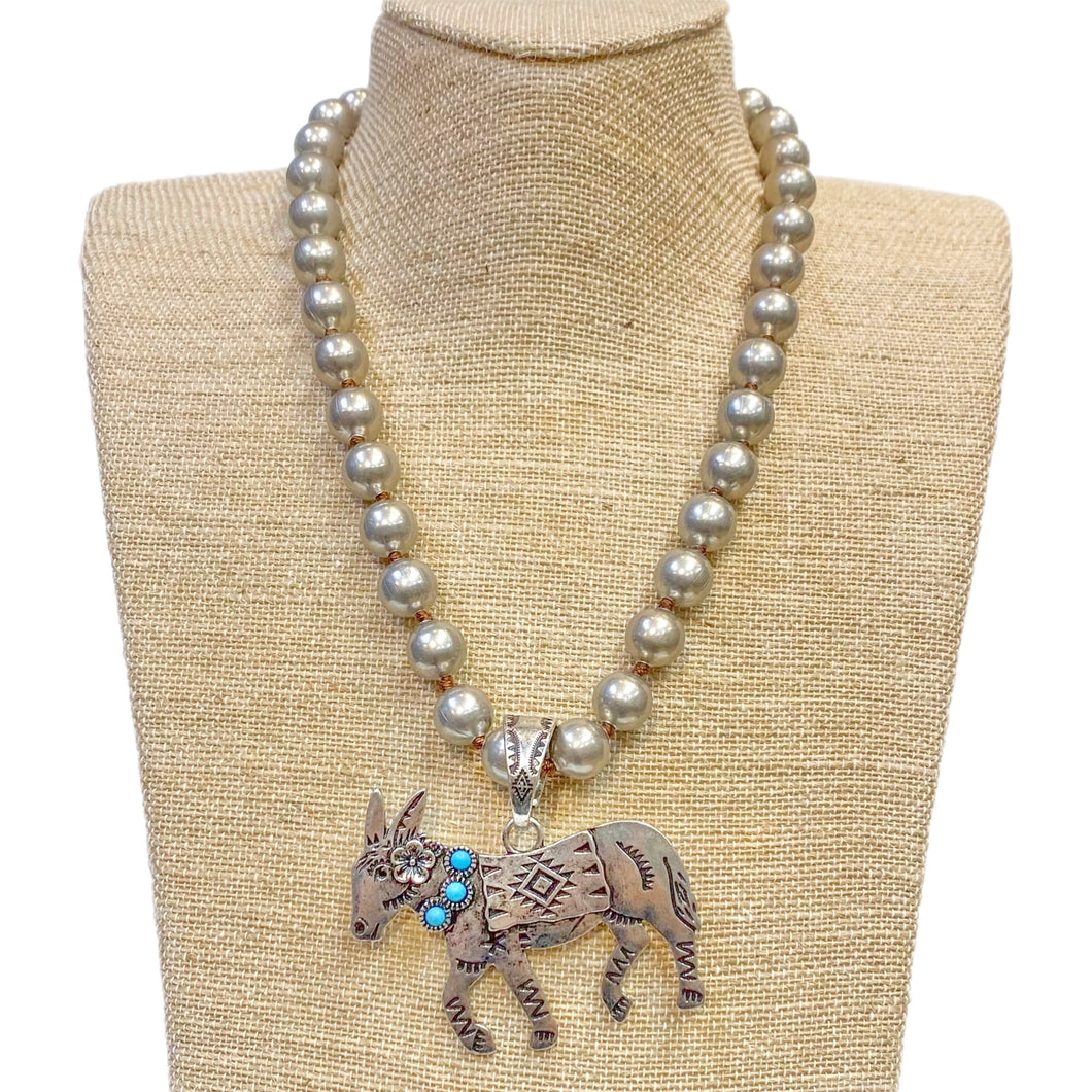 Necklace - Donkey