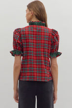 Shirt - Plaid Button Closure