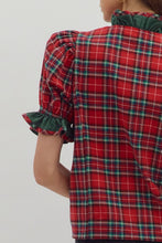 Shirt - Plaid Button Closure