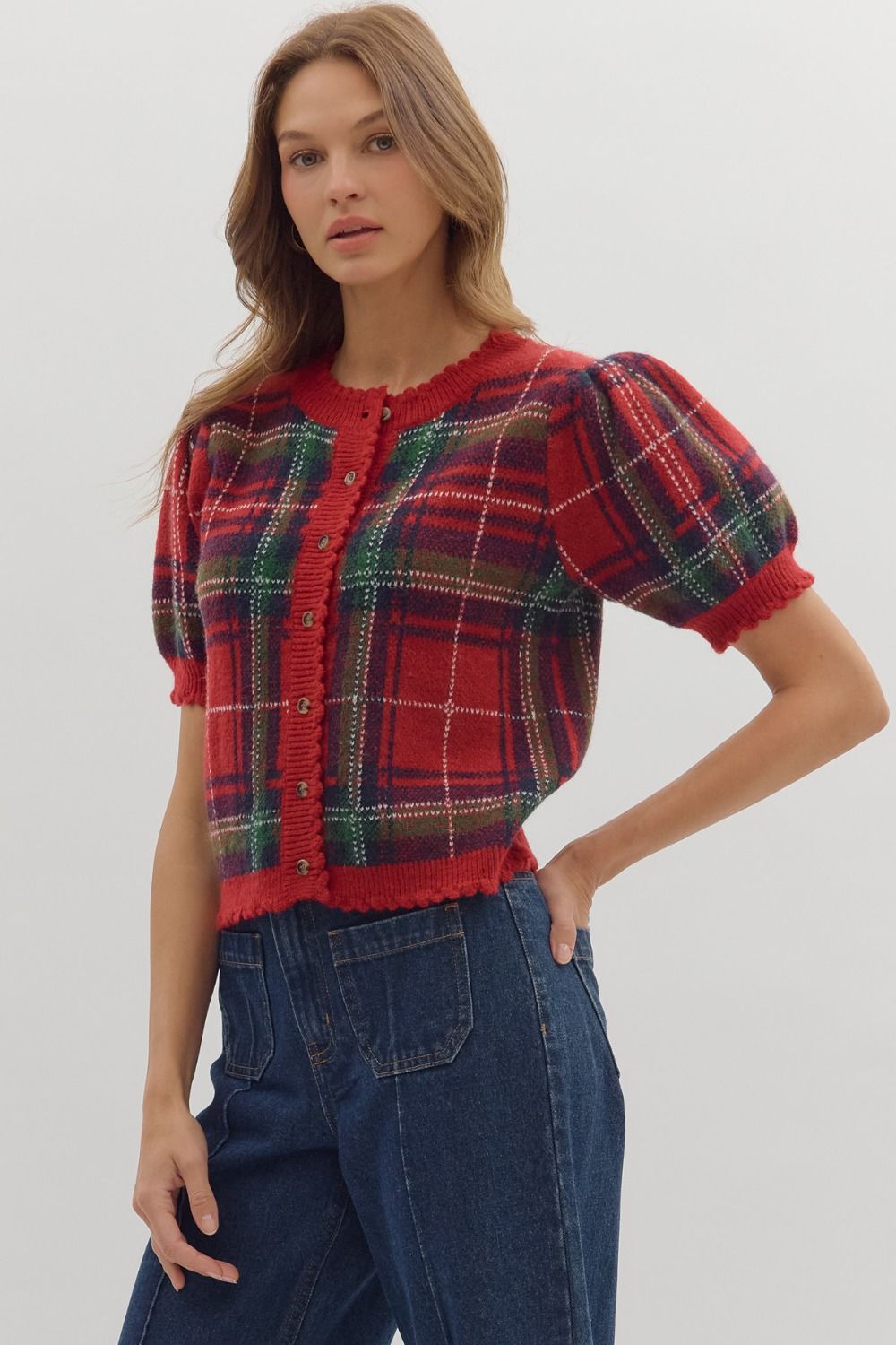Shirt - Short Sleeve Sweater