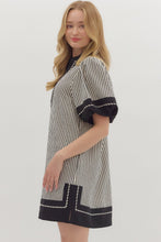 Dress - Black Stripe