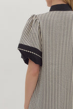 Dress - Black Stripe
