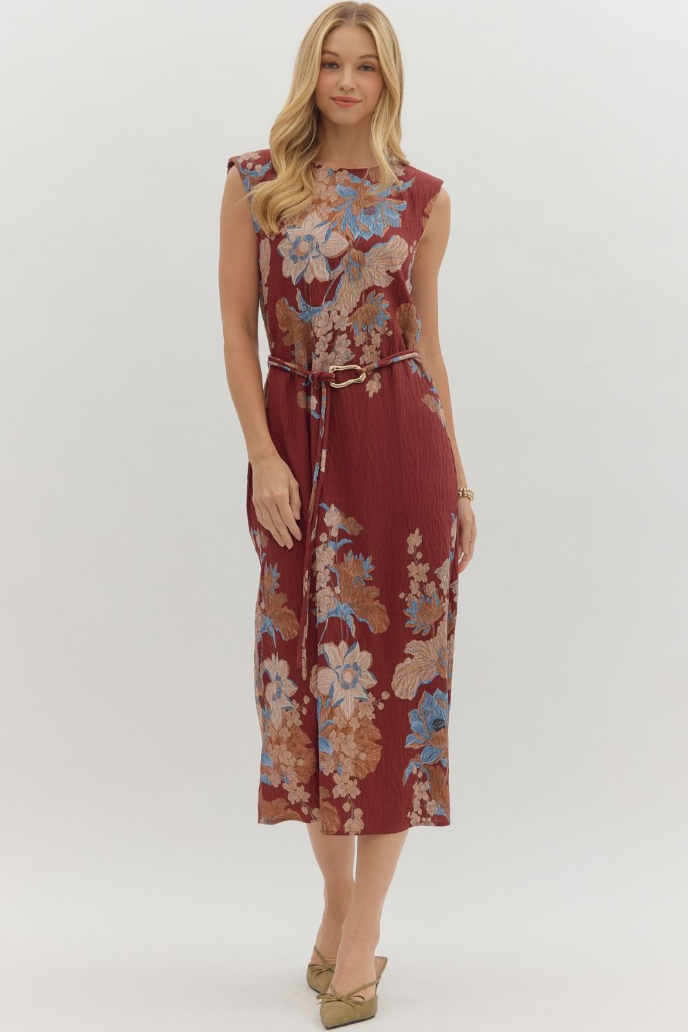 Dress - Floral Midi