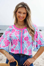 Shirt: Floral Printed