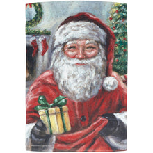 Christmas Eve Santa Garden Flag
