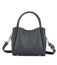 94646 Clara 3 Compartment Satchel/Crossbody Bag: Silver