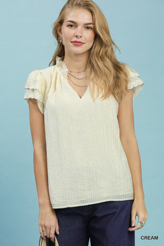 Shirt - lace Trim