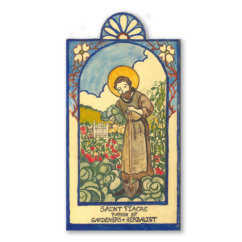 Saint Fiacre - Gardeners, Herbalists: Large