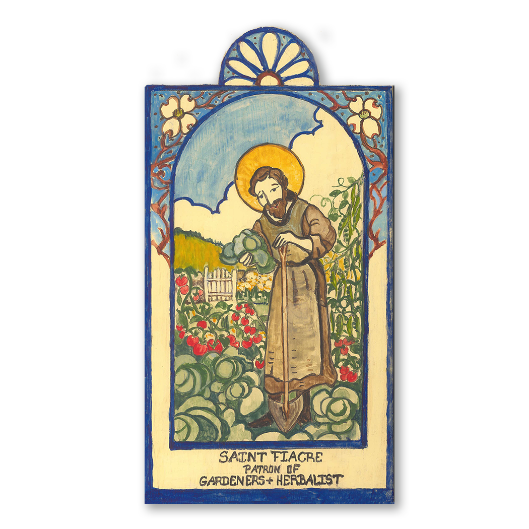 Saint Fiacre - Gardeners, Herbalists: Large
