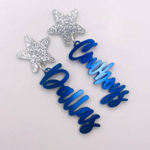Earrings: Dallas Cowboys