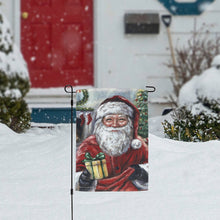 Christmas Eve Santa Garden Flag