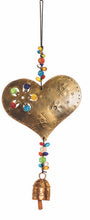 Chime: Rainbow Lit Heart/Beads & NANA Bell