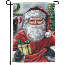 Christmas Eve Santa Garden Flag