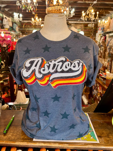 T-Shirt - Astros Sequin