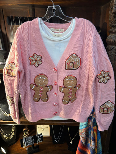 Sweater - Gingerbread Cardigan