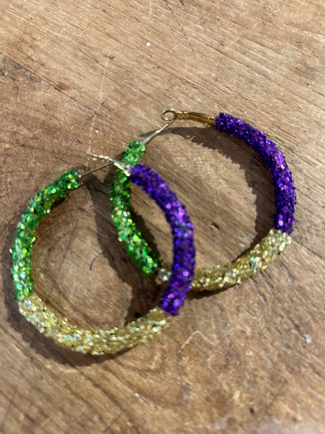 Earring - Multi Color Mardi Gras