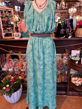 Dress - Leaf Print Maxi