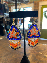 Earrings - Hanbeaded Astros