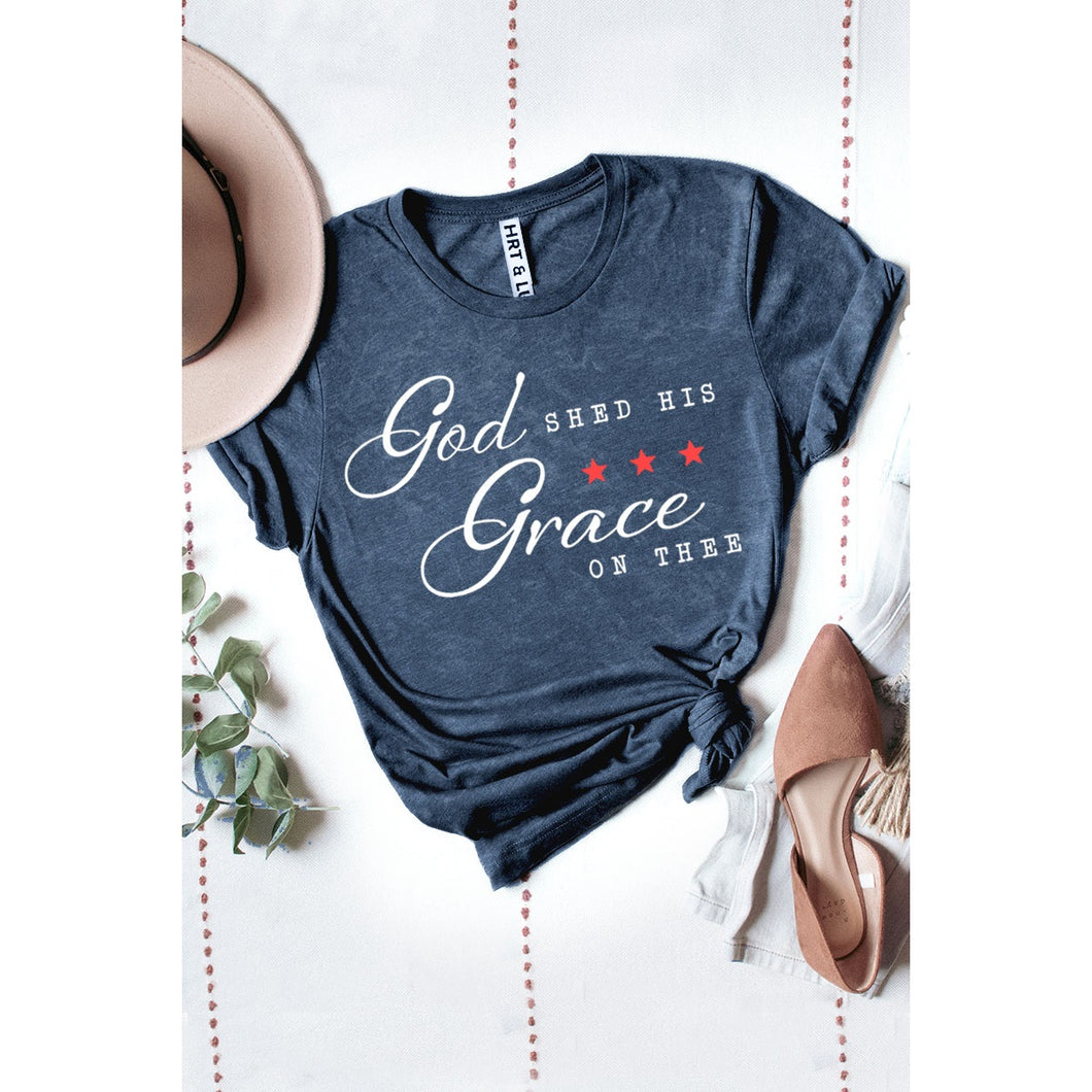 T-Shirt - God Shed His Grace