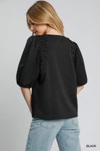 Shirt - Jacquard round Neck