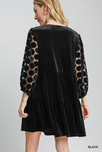 Dress -  Black Velevet