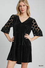 Dress -  Black Velevet