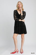 Dress -  Black Velevet