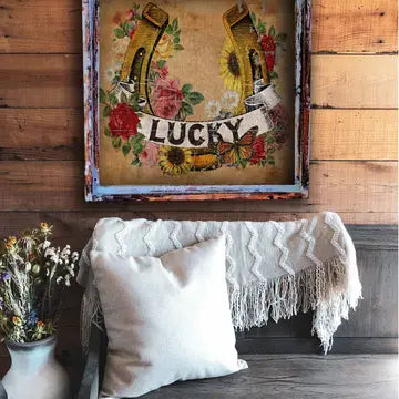 Lucky - Framed Art Work