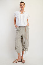 Pant - Twill Capri