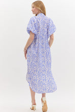 Dress - Collared Bubble Sleeve