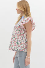 Shirt - Floral Flutter