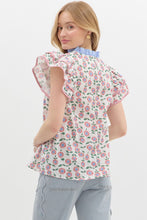 Shirt - Floral Flutter