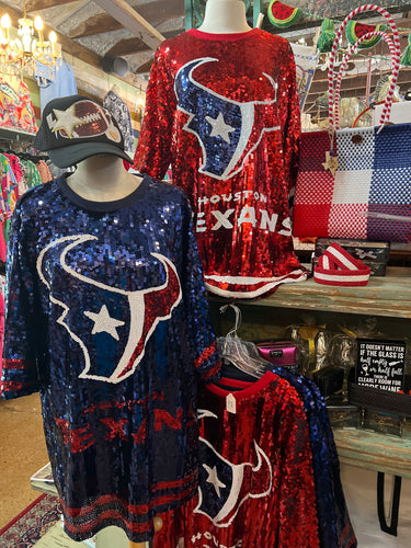 Shirt - Sequin Texans