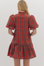 Christmas Dress - Red Plaid