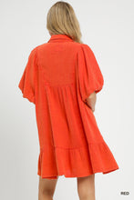 Dress - Mineral Red
