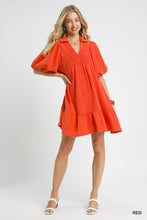 Dress - Mineral Red