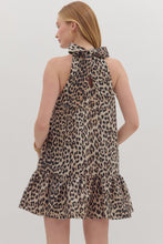 Dress - Leopard Tie