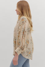 Shirt - Floral Button