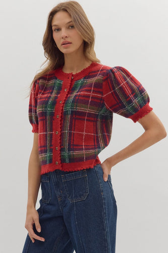 Shirt - Short Sleeve Sweater