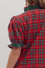 Plus - Plaid Short Sleeve