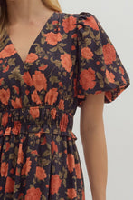 Dress -Brown Floral