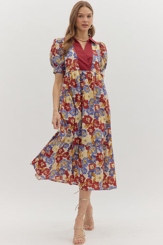 Dress - Collar Neck