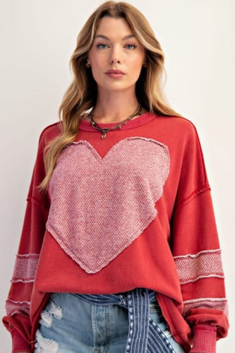 Shirt - Heart Patch