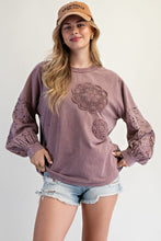 Sweatshirt - Eyelet