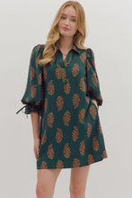 Dress - Green Floral