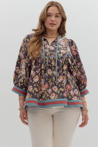 Shirt - Vintage floral