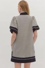 Dress - Black Stripe