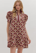 Dress - Retro Wine