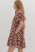 Dress - Retro Wine