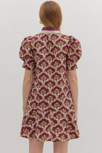 Dress - Retro Wine
